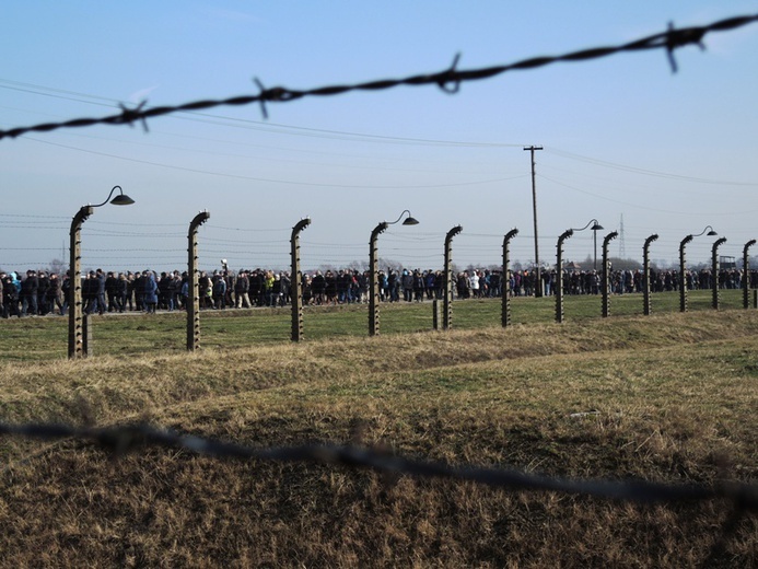 Droga Krzyżowa na terenie KL Auschwitz-Birkenau