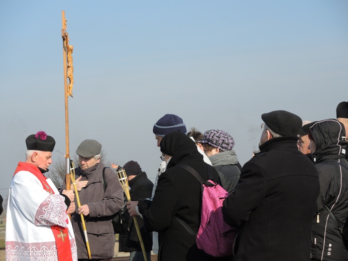 Droga Krzyżowa na terenie KL Auschwitz-Birkenau