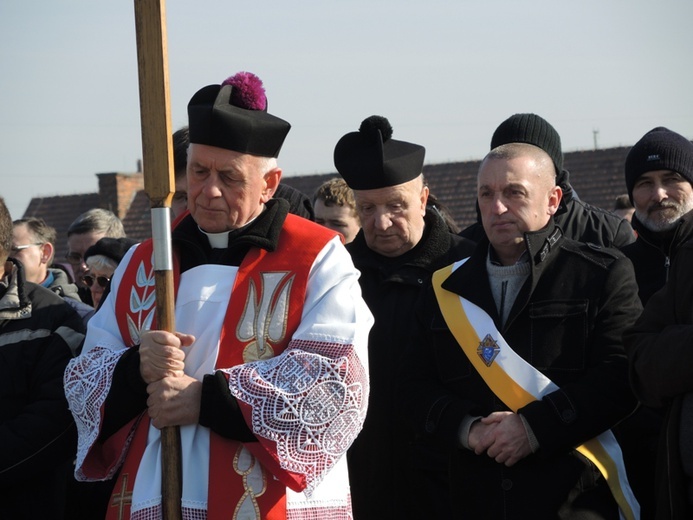 Droga Krzyżowa na terenie KL Auschwitz-Birkenau