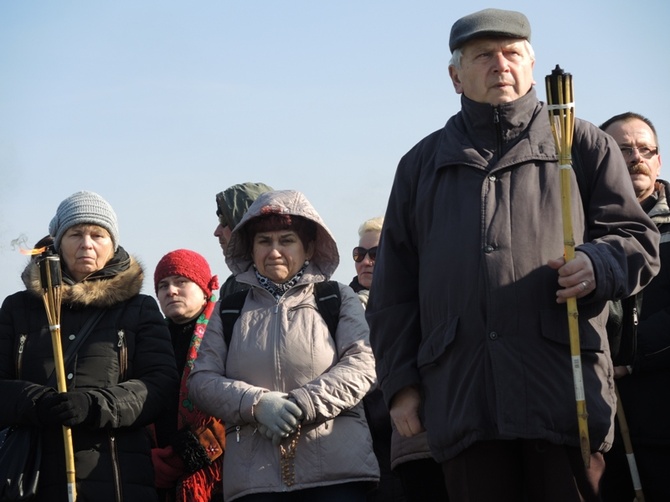 Droga Krzyżowa na terenie KL Auschwitz-Birkenau