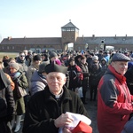 Droga Krzyżowa na terenie KL Auschwitz-Birkenau