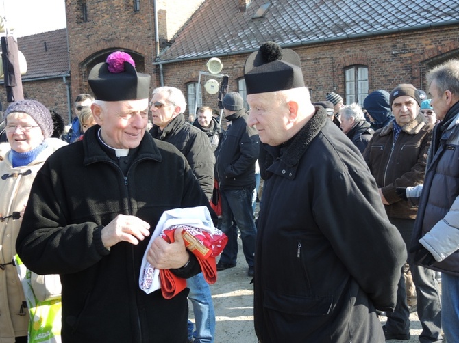 Droga Krzyżowa na terenie KL Auschwitz-Birkenau