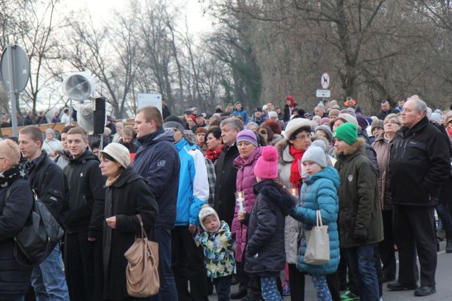 Znaki ŚDM w Gubinie