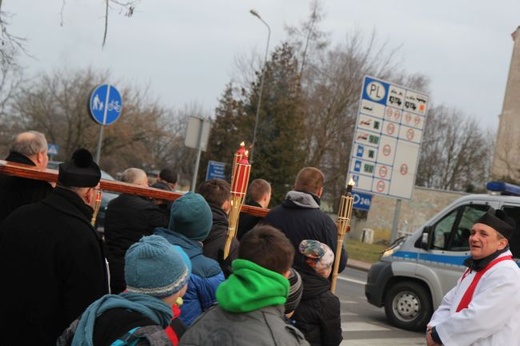 Znaki ŚDM w Gubinie