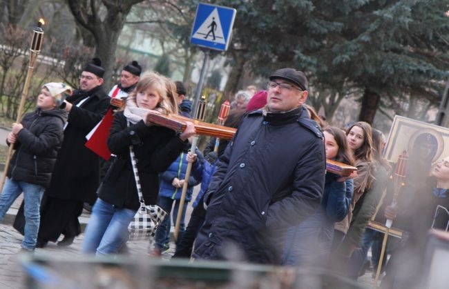 Znaki ŚDM w Gubinie