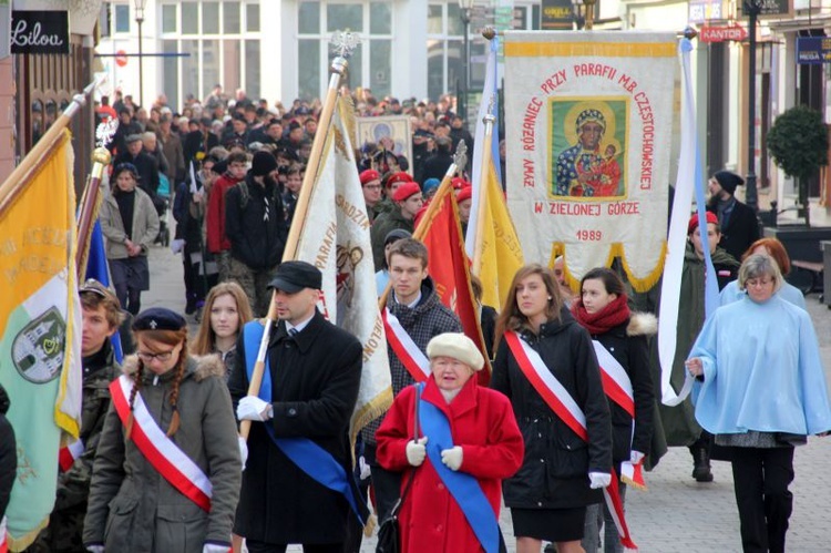 W Zielonej Górze uczcili Żołnierzy Wyklętych