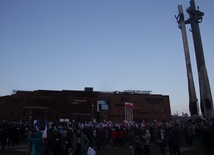 Wiec poparcia dla Lecha Wałęsy