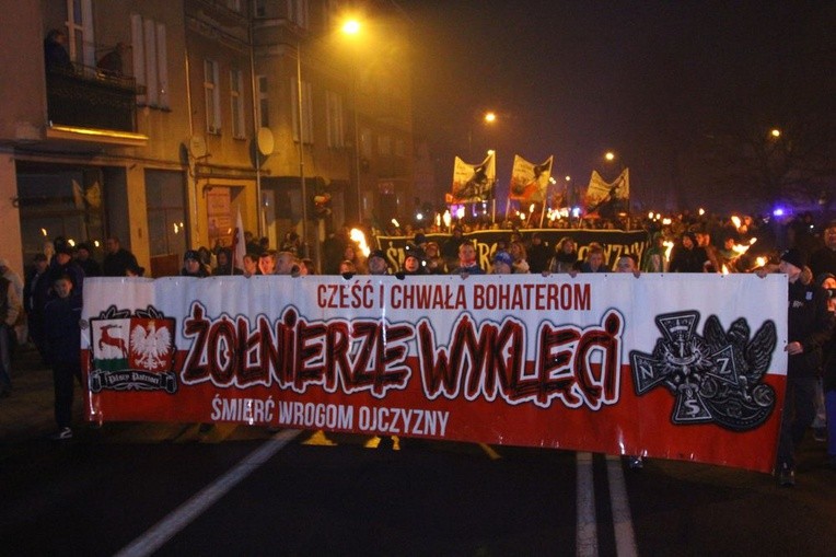 Marsz ku czci Żołnierzy Wyklętych w Pile