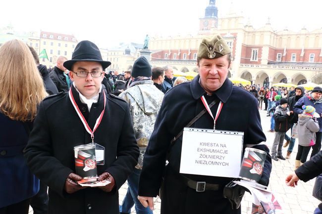 Krakowskie obchody Narodowego Dnia Żołnierzy Wyklętych 2016