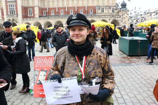 Krakowskie obchody Narodowego Dnia Żołnierzy Wyklętych 2016