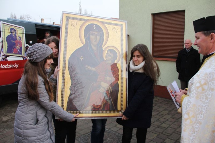 Znaki ŚDM u grekokatolików w Zielonej Górze