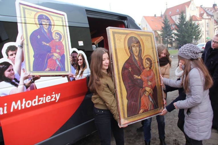 Znaki ŚDM u grekokatolików w Zielonej Górze