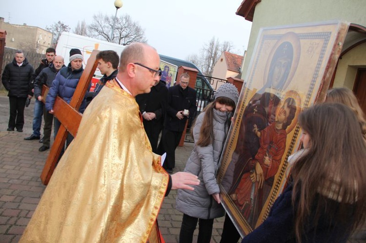 Znaki ŚDM u grekokatolików w Zielonej Górze