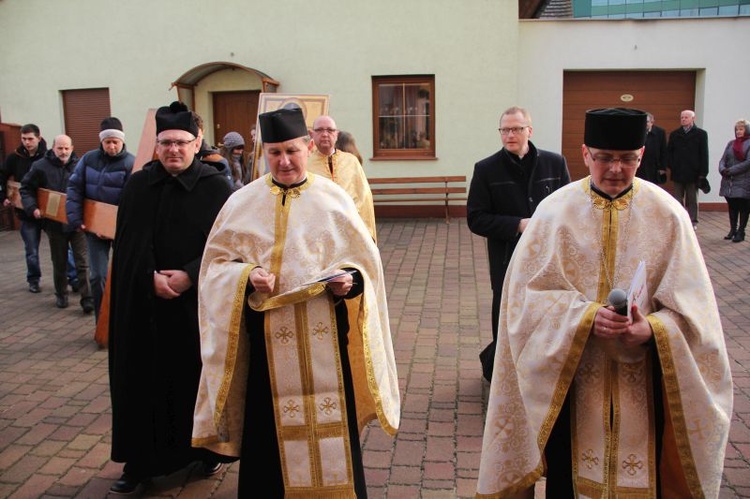 Znaki ŚDM u grekokatolików w Zielonej Górze