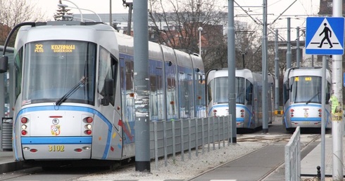 Zderzenie tramwajów w centrum Wrocławia