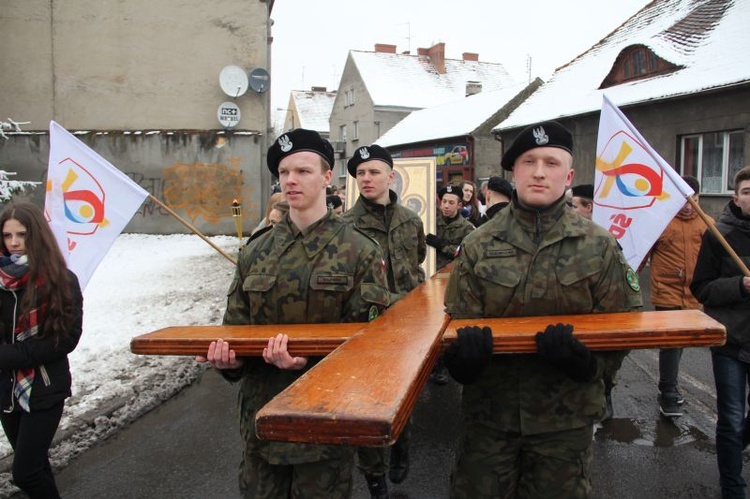 Znaki ŚDM w Sulechowie