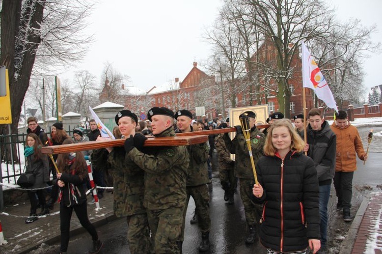 Znaki ŚDM w Sulechowie