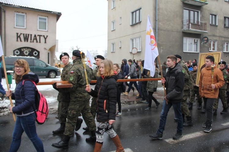 Znaki ŚDM w Sulechowie