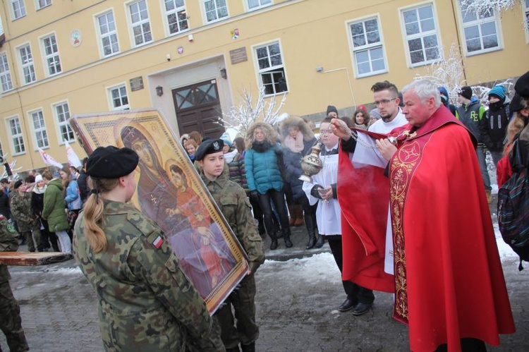 Znaki ŚDM w Sulechowie