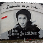 Mural Żołnierzy Wyklętych w Olsztynku