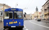 Ziutek zostal stworzony w warsztatch MPK z okazji 50-lecia uruchomienia trakcji trolejbusowej w Lublinie