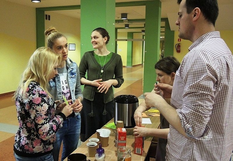 Kawa i Dobra Nowina studentów z Terebint UCO