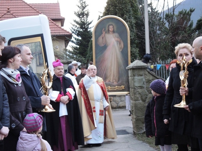 Znaki Bożego Miłosierdzia w Porąbce