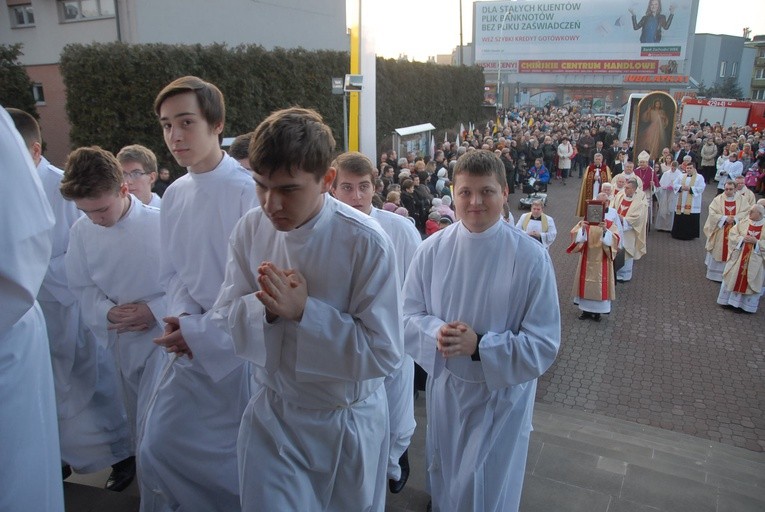 Nawiedzenie w parafii MB Anielskiej w Dębicy