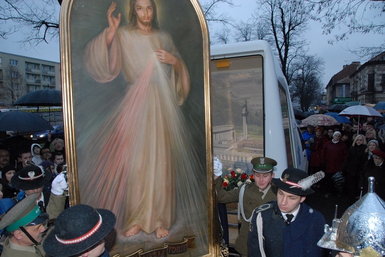 Nawiedzenie w parafii kolejowej w Nowym Sączu