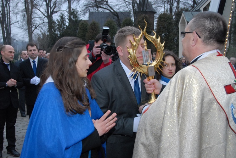 Nawiedzenie w parafii pw. św. Rocha w Nowym Sączu