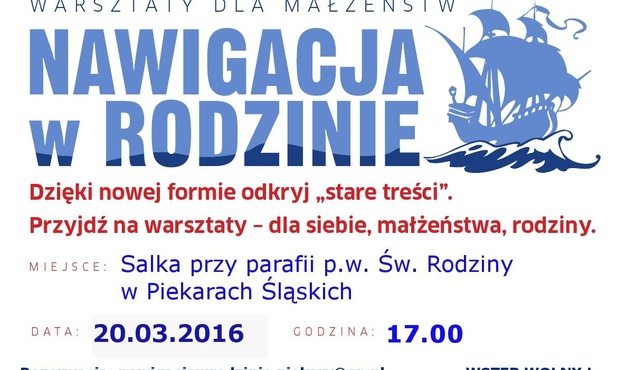 Warsztaty multimedialne "Nawigacja w Rodzinie", Piekary Śląskie, 20 marca 