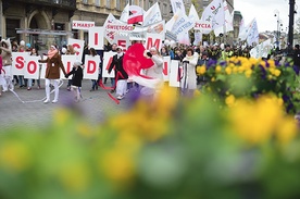 Marsz Świętości Życia, 19 kwietnia 2015 r. na ulicach Warszawy