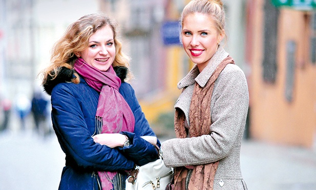  Aleksandra Dyjak (po prawej) i Agnieszka Styczeń