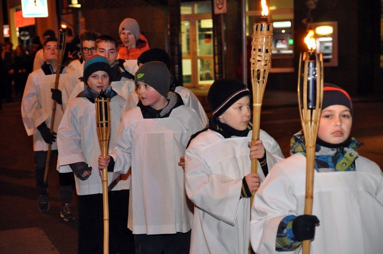 Droga Krzyżowa ulicami Białogardu
