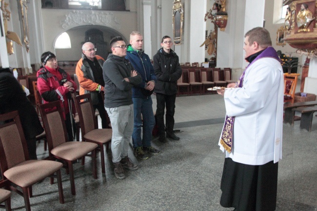 Relikwie na koniec marszu