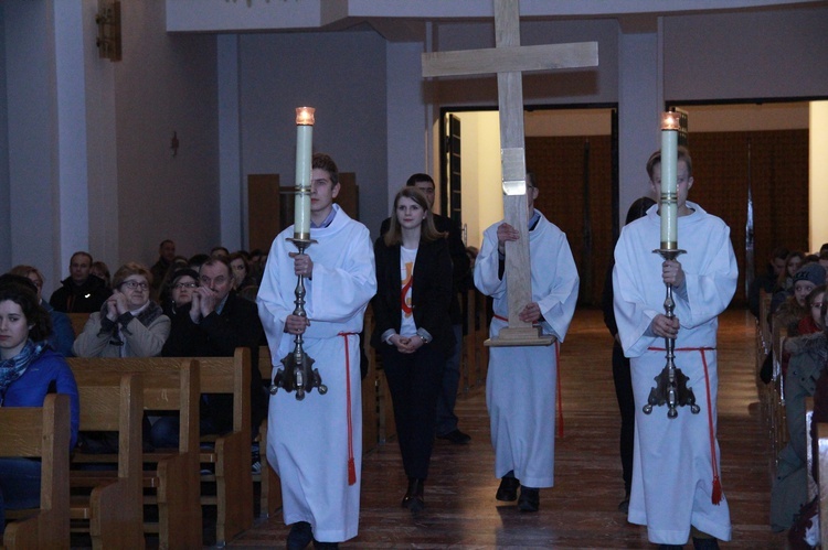 Czuwanie młodzieży w Dobrej