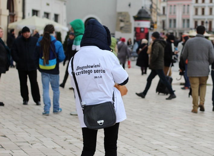 Happening RCS na Rynku Głównym