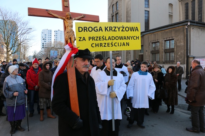 Droga Krzyżowa w intencji prześladowanych chrześcijan