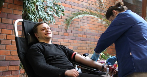 Akcja krwiodawstwa w seminarium