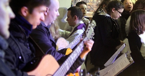 Krzyż i ikona w Polkowicach