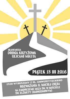 Studenci poniosą krzyż