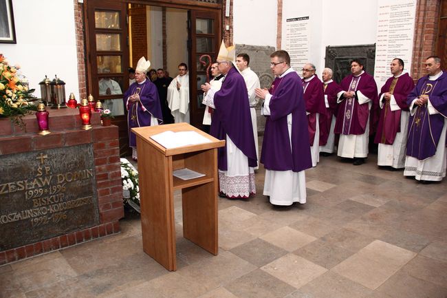 20. rocznica śmierci bp. c. Domina