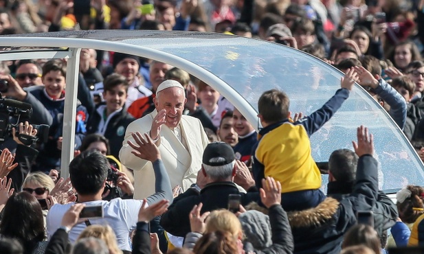 Franciszek apeluje do młodych Polaków