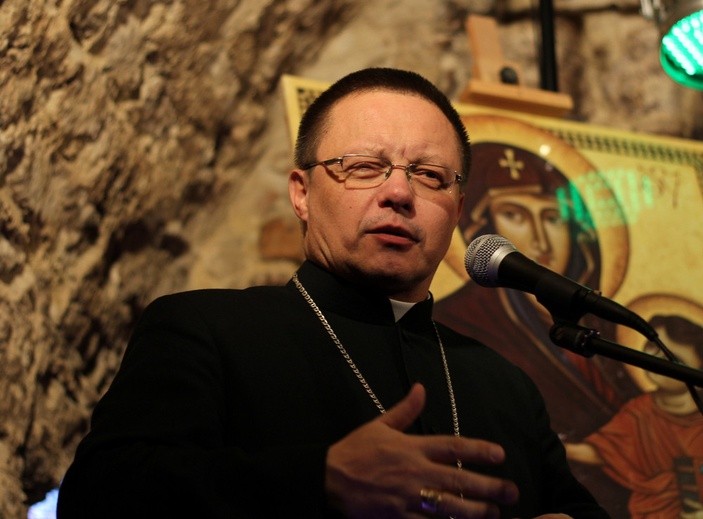 Bp Ryś ewangelizował na Siennej