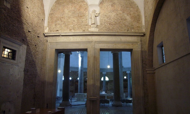 Stacja u św. Szczepana na wzgórzu Celio