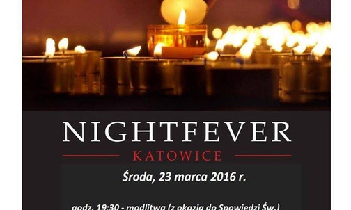 Noc konfesjonałów i nightfever, Katowice, 23 marca