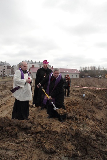 Rozpoczęcie budowy sanktuarium Jana Pawła II