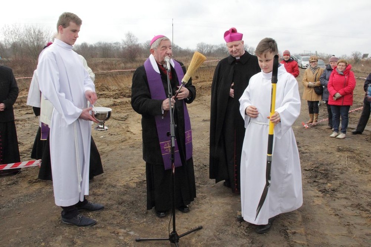 Rozpoczęcie budowy sanktuarium Jana Pawła II