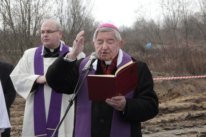 Rozpoczęcie budowy sanktuarium Jana Pawła II