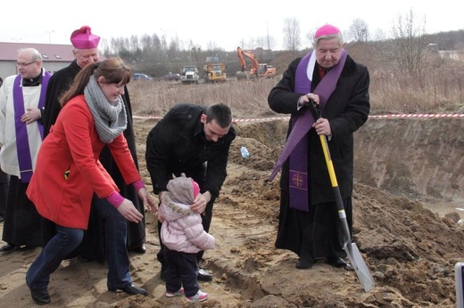 Rozpoczęcie budowy sanktuarium Jana Pawła II